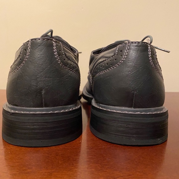 Perry Ellis Portfolio Gray Dress Shoes Men's - Picture 3 of 13